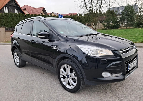 Ford Kuga cena 51700 przebieg: 158000, rok produkcji 2014 z Wolbrom małe 562